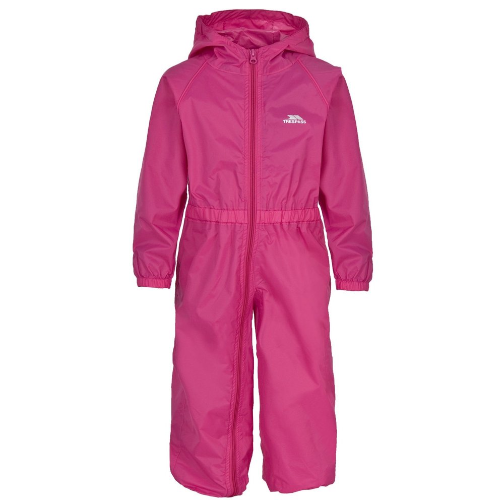 Trespass Babies Button Waterproof Rain Suit (18/24 Months) (Gerbera)
