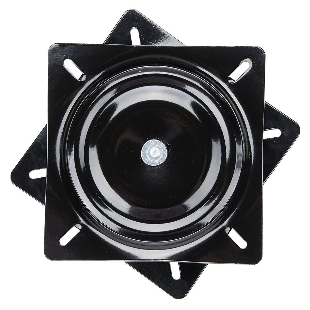SeaLux Universal Heavy Duty 360 degree Seat Swivel Base 6" x 6" Mount Plate for Bar Stool, Chair, boat or van pilot seat