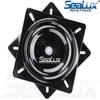 SeaLux Universal Heavy Duty 360 degree Seat Swivel Base 6" x 6" Mount Plate for Bar Stool, Chair, boat or van pilot seat view 2