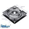 SeaLux Universal Heavy Duty 360 degree Seat Swivel Base 6" x 6" Mount Plate for Bar Stool, Chair, boat or van pilot seat view 3