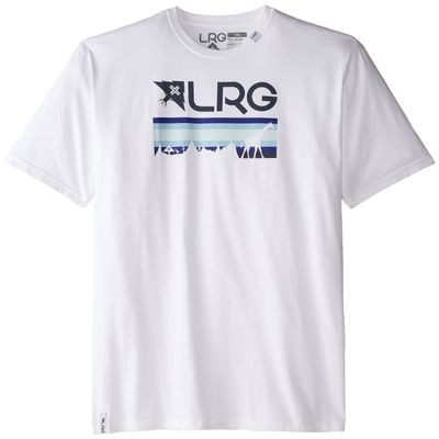 LRG Men's Big-Tall Astro T-Shirt, White, 3X-Large