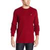 LRG Men's Big-Tall Research Collection Solid Thermal Shirt, Maroon, 4X-Large view 1