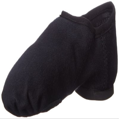 Capezio EOS Canvas Jazz Shoe (Little Kid), Black, 12 W US Little Kid