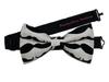 EmilyRose Couture Men's Special Prints Bow Ties (Medium-6-12 year olds, Mustache) view 1