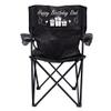 VictoryStore Happy Birthday Dad Camping Chair with Carry Bag view 1