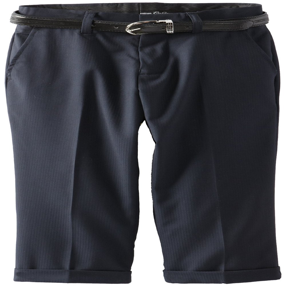 American Exchange Little Boys' Little Belted Dress Pants, Navy, 1