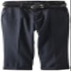 American Exchange Little Boys' Little Belted Dress Pants, Navy, 1 view 1