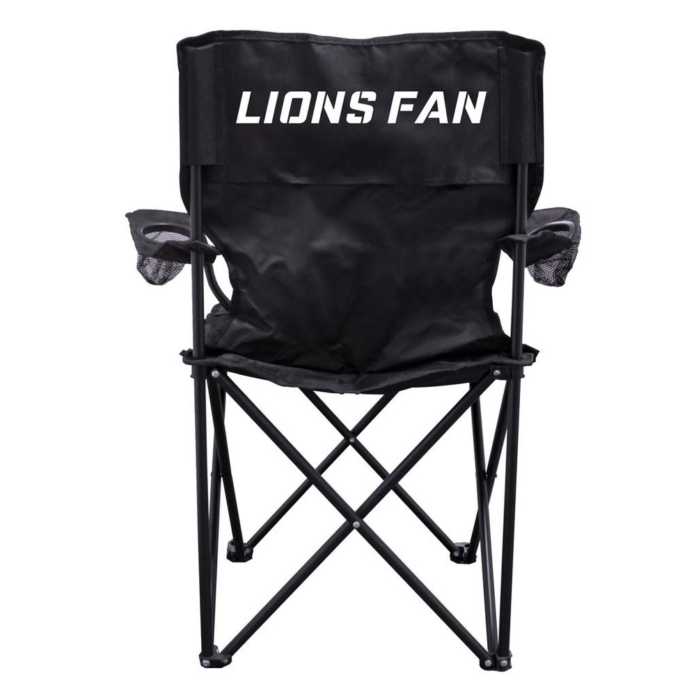 VictoryStore Lions Fan Camping Chair with Carry Bag