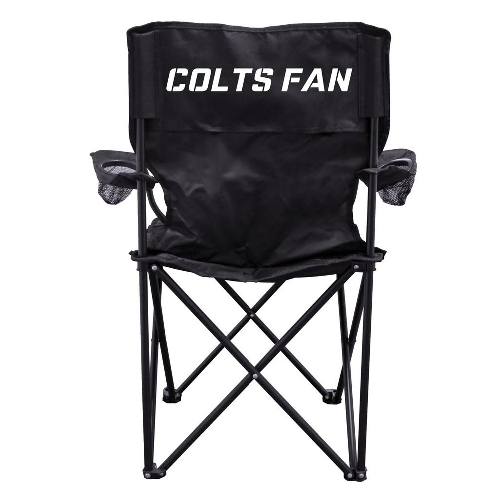 VictoryStore Colts Fan Camping Chair with Carry Bag