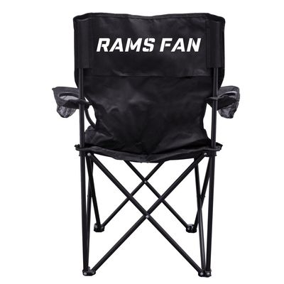 VictoryStore Rams Fan Camping Chair with Carry Bag