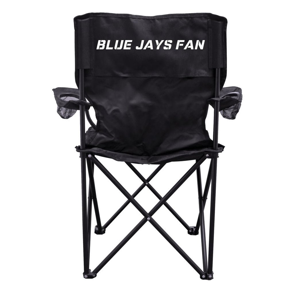 VictoryStore Blue Jays Fan Camping Chair with Carry Bag