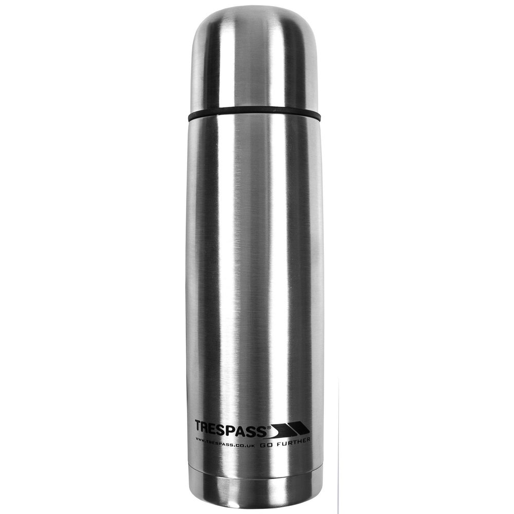 Trespass Thirst 50X Stainless Steel Flask (500ml) (One Size) (Silver)