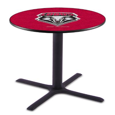 HBS L211-36" Black Wrinkle New Mexico Pub Table by Holland Bar Stool Co.