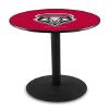 HBS L214-42" Black Wrinkle New Mexico Pub Table by Holland Bar Stool Co. view 1