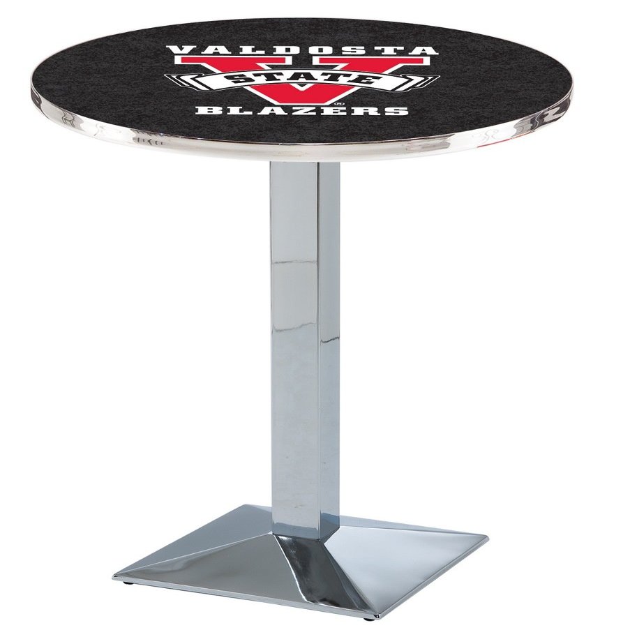 Holland Bar Stool Co. L217-42" Chrome Valdosta State Pub Table