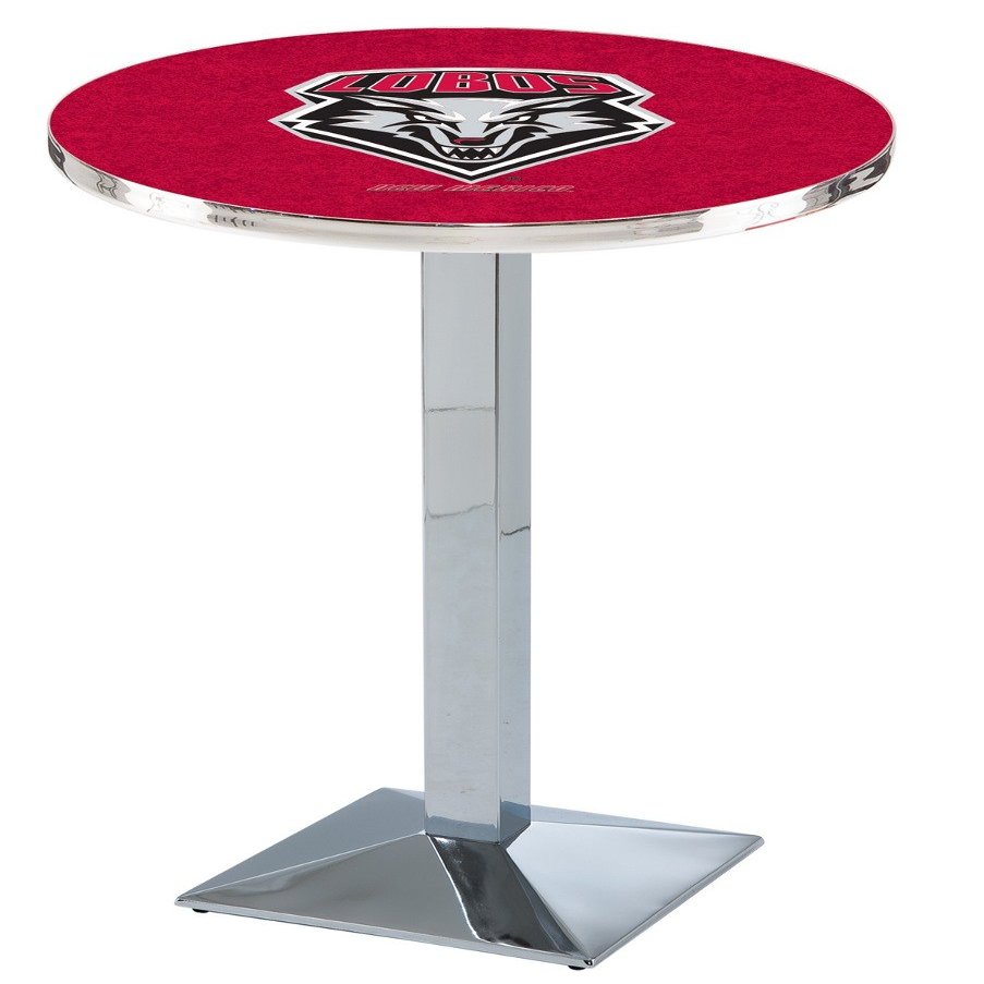 Holland Bar Stool Co. L217-42" Chrome New Mexico Pub Table