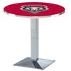 Holland Bar Stool Co. L217-42" Chrome New Mexico Pub Table view 1