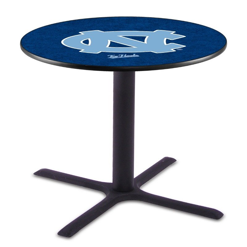HBS L211-42" Black Wrinkle North Carolina Pub Table by Holland Bar Stool Co.