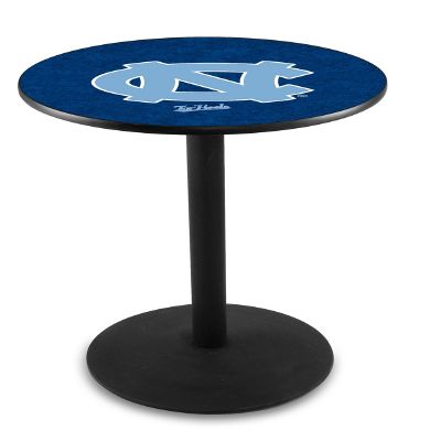 HBS L214-36" Black Wrinkle North Carolina Pub Table by Holland Bar Stool Co.