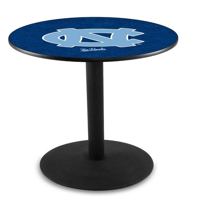 HBS L214-36" Black Wrinkle North Carolina Pub Table by Holland Bar Stool Co.