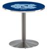 HBS L214-42" Stainless Steel North Carolina Pub Table by Holland Bar Stool Co.