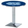 HBS L217-36" Chrome North Carolina Pub Table by Holland Bar Stool Co. view 1