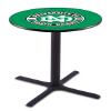 Holland Bar Stool Co. L211-36" Black Wrinkle North Dakota Pub Table view 1