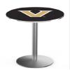 HBS L214-42" Stainless Steel Vanderbilt Pub Table by Holland Bar Stool Co.