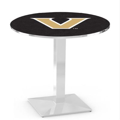 Holland Bar Stool Co. L217-42" Chrome Vanderbilt Pub Table