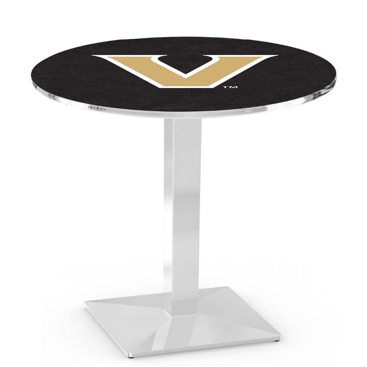 Holland Bar Stool Co. L217-42" Chrome Vanderbilt Pub Table