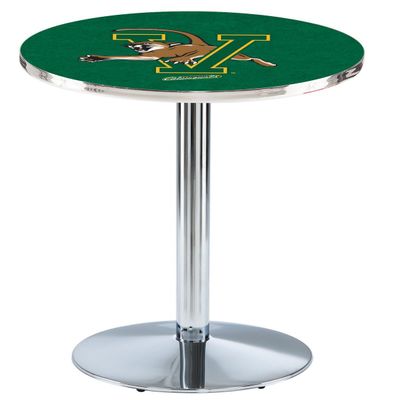 HBS L214-42" Chrome Vermont Pub Table by Holland Bar Stool Co.