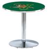 HBS L214-42" Chrome Vermont Pub Table by Holland Bar Stool Co.