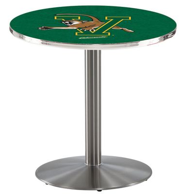 HBS L214-36" Stainless Steel Vermont Pub Table by Holland Bar Stool Co.