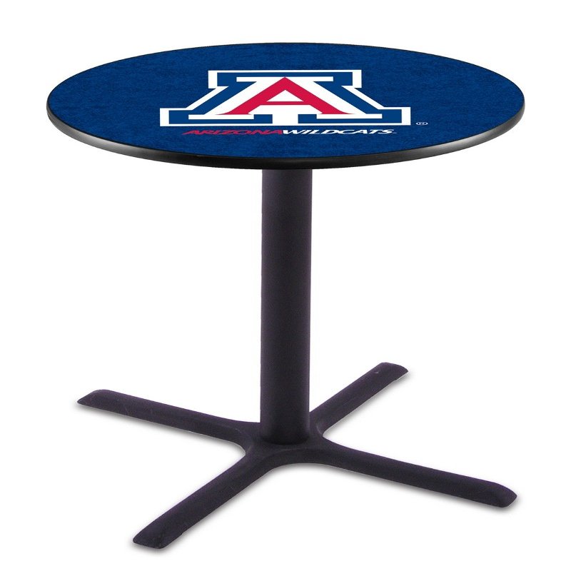 HBS L211-42" Black Wrinkle Arizona Pub Table by Holland Bar Stool Co.