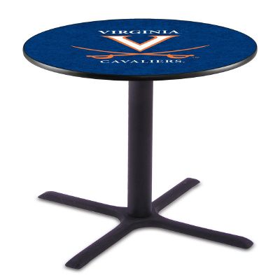 HBS L211-36" Black Wrinkle Virginia Pub Table by Holland Bar Stool Co.