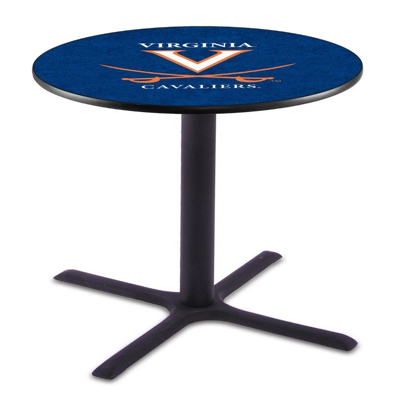 HBS L211-42" Black Wrinkle Virginia Pub Table by Holland Bar Stool Co.