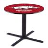 HBS L211-36" Black Wrinkle Arkansas Pub Table by Holland Bar Stool Co.