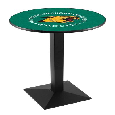 Holland Bar Stool Co. L217-42" Black Wrinkle Northern Michigan Pub Table
