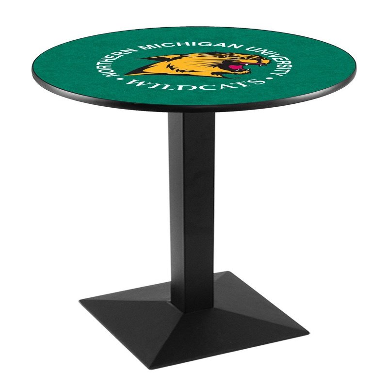 Holland Bar Stool Co. L217-42" Black Wrinkle Northern Michigan Pub Table