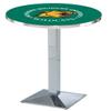HBS L217-42" Chrome Northern Michigan Pub Table by Holland Bar Stool Co. view 1