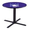 HBS L211-42" Black Wrinkle Northwestern Pub Table by Holland Bar Stool Co. view 1