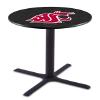 Holland Bar Stool Co. L211-42" Black Wrinkle Washington State Pub Table view 1