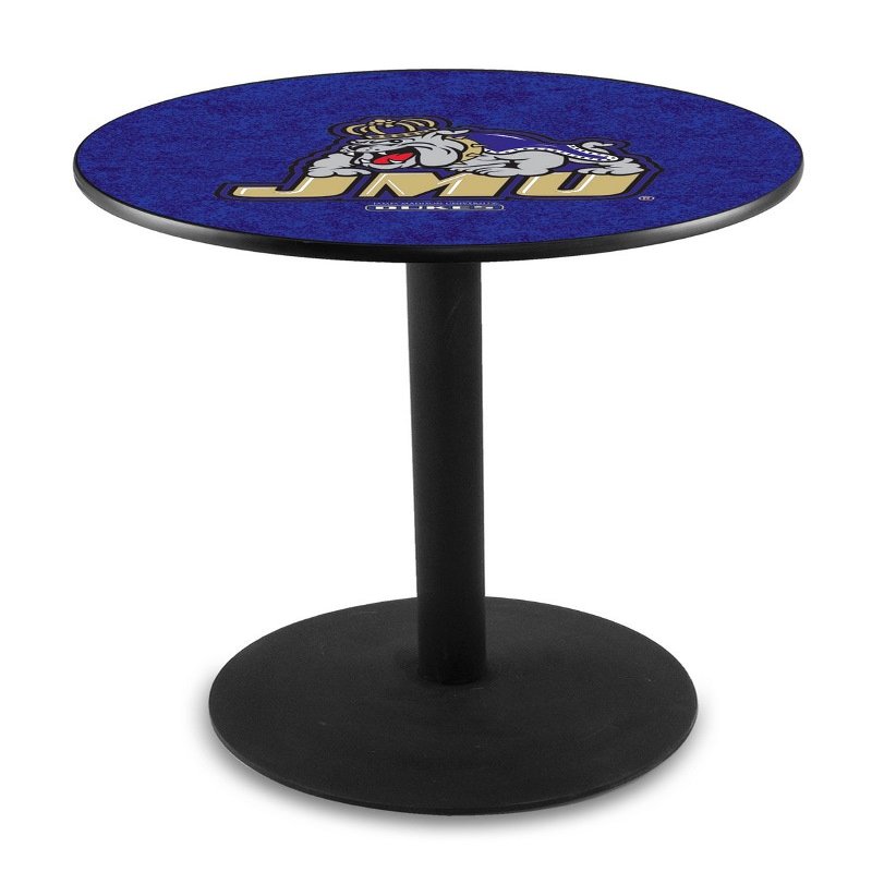 HBS L214-42" Black Wrinkle James Madison Pub Table by Holland Bar Stool Co.