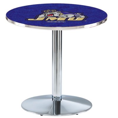 Holland Bar Stool Co. L214-42" Chrome James Madison Pub Table