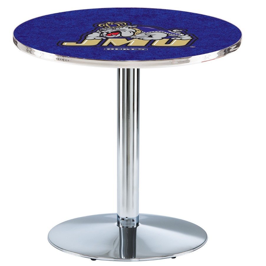 Holland Bar Stool Co. L214-42" Chrome James Madison Pub Table