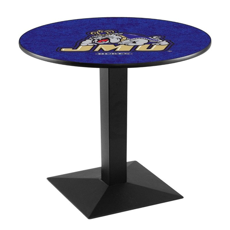 HBS L217-36" Black Wrinkle James Madison Pub Table by Holland Bar Stool Co.