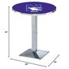 Holland Bar Stool Co. L217-42" Chrome Northwestern Pub Table view 2