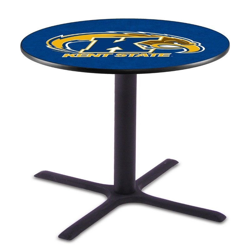 Holland Bar Stool Co. L211-36" Black Wrinkle Kent State Pub Table