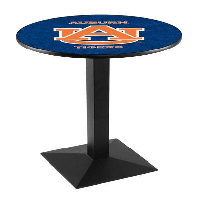 HBS L217-42" Black Wrinkle Auburn Pub Table by Holland Bar Stool Co.