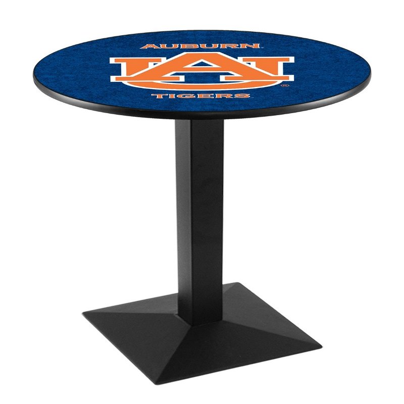 HBS L217-42" Black Wrinkle Auburn Pub Table by Holland Bar Stool Co.